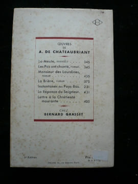 Cahiers 1906-1951.. A. de Chateaubriant