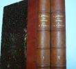 Lettres à M. Panizzi 1850-1870 publiées par M. Louis Fagan. 2 tomes, complet. . Prosper Mérimée