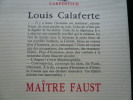 Maître Faust. Louis Calaferte