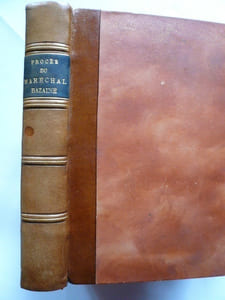 Procès du Maréchal Bazaine. Compte rendu des débats du 1er Conseil de guerre, précédé d'une Introduction et suivi d'une Table alphabétique des témoins, d'une Table analytique des matières et d'une Bibliographie des principaux ouvrages à consulter sur l'histoire de l'Armée du Rhin et du Siège de Metz. 