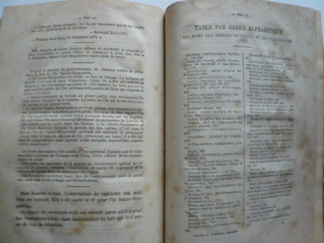 Procès du Maréchal Bazaine. Compte rendu des débats du 1er Conseil de guerre, précédé d'une Introduction et suivi d'une Table alphabétique des ...