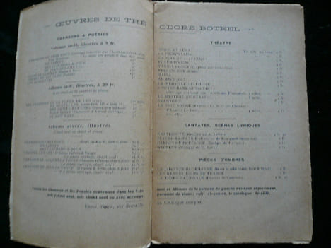Chansons des clochers-à-Jour, suivies de Chansons en marge (Suite des Chansons de Chez Nous et des Chansons en Sabots). . Théodore Botrel