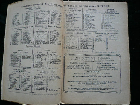 Chansons des clochers-à-Jour, suivies de Chansons en marge (Suite des Chansons de Chez Nous et des Chansons en Sabots). . Théodore Botrel