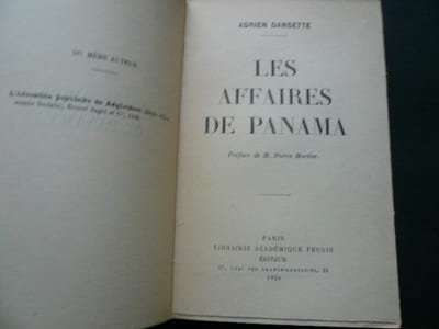 Les Affaires de Panama. 3e éd. 