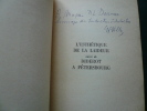 L'Esthétique de la Laideur suivi de Diderot à Saint-Pétérsbourg. Leopold Sacher-Masoch. Traduction et introduction par Georges-Paul Villa.