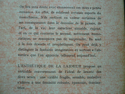L'Esthétique de la Laideur suivi de Diderot à Saint-Pétérsbourg
