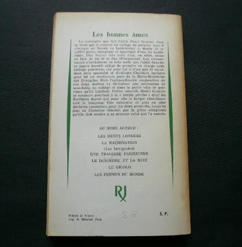 Les bonnes âmes.. Jacques Robert