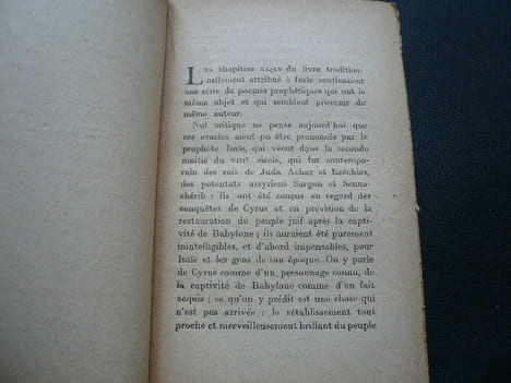 La consolation d'Israël (second Isaïe). . Alfred Loisy. Traduction nouvelle avec introduction et notes. 