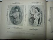 ALBUM REUNISSANT ENVIRON 130 PHOTOS ET DE COURTES NOTICES SUR LES ARTISTES FEMININS :  Julie Bartet, Blanche Pierson, Magnier, Jeanne Bertin, Suzanne Devoyod, Blanche Baretta, Delna, Francine Decroza, Suzanne Reichenberg, Cheirel, Bonheur, Segond-Weber, Duclerc, Fège, MégardMily Meyer, Paulette Filliaux, Jane Marcy, Chassaing-Taride, Marie-Louise Marsy, Emma Eames, Lucienne Bréval, Fougère, Blanche Dufrène, Yahne, Cassive, Tessandier, Emma Calvé, Derville, Hélène Murany, Rose Caron, Louise Brévazl, Avril, Yvette Guilbert, Renée de Presle, Thomsen; Miss Ethel Ross Selwicke, Carrère-Xanrof, Anne Judic, Sorel, Cléo de Mérode, Chabot, Jane Harding, Jeanne Ludwig, Marie Fériel, Jeanne Granier, Jane Demarsy, Otero, Lucy Berthet, Gabrielle Réjane, Jeanne Darlaud, Jane Pierny, Demarsy, Alice Dufrêne, Suzanne Avril Sanderson, Burty, Lucy Gérard, Yahne, Drunzer, Newa Cartoux, Frémaux, Félicia Mallet, Peyral, Suzanne Munte, Réjane, Cerny, Lynnès, Lainé Luguet, Héglon, Nancy Martel, Emilienne d'Alençon, Gabrielle Bazrot, Maria Legault, Andrée Ciriac, Henriette de Mongey, Marcelle Lender, Suzanne Elven, Simone Damaury, Julia DepoixAngèle Héraud, Mathilde Auguez, Alice Dufrène, Soel, Aimée Martial, Melba, Lucy GérardLoellia Froissard, Valérie Colbert, Jane Harding, Marguerite Caron, Suzanne Dalbray, Anna Held, Marie Delna, Rosa Bruck , Héglon, Lavallière, Miss Ethel Ross Selwicke, Raphaelle Sisos, Jane Pierny, Nebbia, Sarah Bernhardt, Marguerite Ugalde, Jeanne Bertiny, Cléo de Mérode, Emma Calvé, Méaly et Emilienne d'Alençon, Marthe Brandès, Eugénie Yahne, La Belle Otéro, Germaine Gallois, Eugénie Buffet, Théo et Saulier, Jeanne Saulier, Gabrielle Réjane-Porel, Valentine Valty, Saint-Cyr, Liane de Pougy, Cécile Sorel, J. Demarsy, Andrée Cyriac, Sybil de Sainderson, Marguerite Nébia, Biana Duhamel, Wanda de Boncza. par PHOTOS DE REUTLINGER ET DE G. CAMUS - Image 3