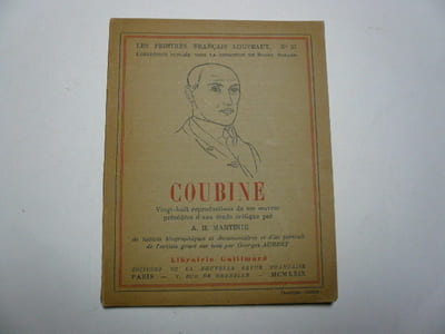 Coubine - Collection Les peintres français nouveaux n° 35. 28 reproductions de ses oeuvres précédées d'une étude critique par A.H. Martinie
