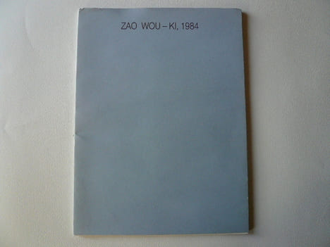 ZAO WOU-KI, 1984. Georges DUBY