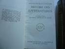 Histoire des littératures, 3 VOLUMES. Tome 1, Littératures anciennes, orientales et orales.  Tome 2, Littératures occidentales. Tome 3, Littératures ...