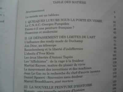 Le monde est un tableau. Textes sur l'art moderne et d'avant-garde.