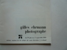 Gilles Ehrmann photographe. Catalogue  d'exposition Théâtre maison de la culture de Caen. 1965. Gilles Ehrmann