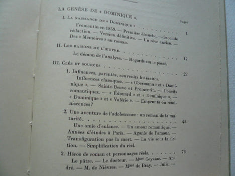 La genèse de Dominique. Camille Reynaud 