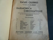 Pages célèbres, arrangées par Al. Raisner pour Harmonica chromatique avec accompagnement de piano, avec instructions pratiques et tableau comparatif des trois modèles d'harmonica chromatique Hohner. Recueil n°4. par Albert Raisner - Image 2