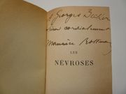 LES NEVROSES. Les âmes. Les luxures. Les refuges. Les spectres. Les ténèbres. Envoi de l'auteur.  par Maurice Rollinat - Image 2