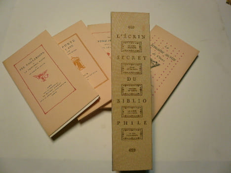 L'ECRIN SECRET DU BIBLIOPHILE La fée paillardine ou princesse ratée par le comte de Caylus - Le cortège priapique suivie de Julie, ou la rose - La ...