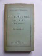Une philosophie nouvelle - Henri Bergson.  par Edouard Le Roy - Image 1