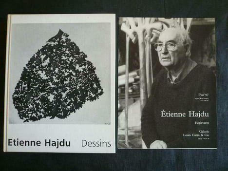 Etienne Hajdu Dessins. Ex. signé par l'artiste. . Etienne Hajdu. Texte de Pierre Descargues