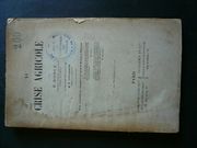 La crise agricole par P. Ronce. Avec une préface de E.M. Levasseur - Image 1