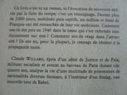 La Nasse. De la clarté des cimes aux rigueurs du STALAG par Claude Willard. Postface d'Yves Jouffa - Image 2
