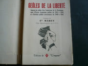 Geôles de la liberté. Journal d'un Combattant de la Résistance , suivi d'Ecrits clandestins publiés de 1941 à 1944 et d'Articles publiés de 1940 à 1942. par Jean Nocher. Préface du Cdt Marey - Image 2