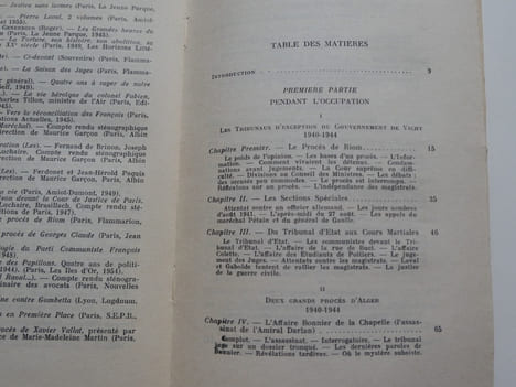 Les Tribunaux d'exception 1940-1962. Yves-Frédéric Jaffré
