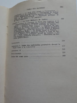Les Tribunaux d'exception 1940-1962. Yves-Frédéric Jaffré