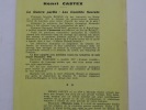 Les Comités secrets 1917. La paix refusée. Un million de morts inutiles. . Henri Castex