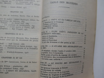 L'affaire Wilson et la chute du Président Grévy.