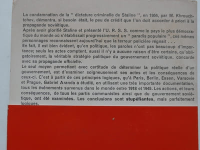 La stratégie soviétique dévoilée