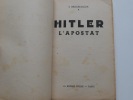 Hitler l'apostat. S. Broussaleux