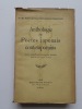 Anthologie des Poètes japonais contemporains.  Textes traduits directement du japonais.. Kuno Matsuo & Steinbilder-Oberlin. Préface de Ryuku Kawaji. ...