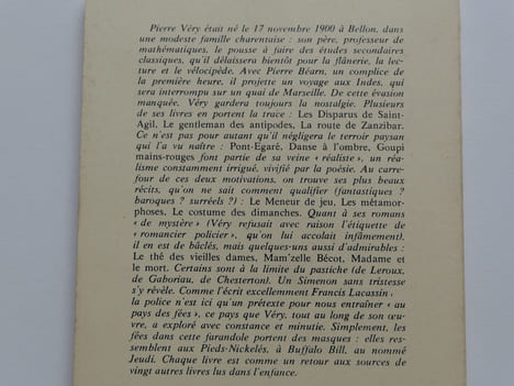 Léonard ou les délices du bouquiniste. Pierre Véry. Préface de Claude Beylie