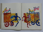 Sous le signe de Don Quichotte. Liste des grands vins. 1953 par Illustrations de Léo Gischia, ornements d'Alfred Latour. - Image 4