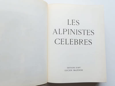 Les Alpinistes Célèbres