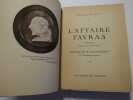 L'affaire Favras (d'apr&egrave;s les documents in&eacute;dites) 1789-1790.. Edmond Cleray. Pr&eacute;face de M. Louis Barthou. 