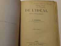 De l'idéal. Etude philosophique