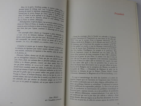 Histoire d'un imprimeur, Berger-Levrault : 1676-1976. Préface de Jean Mistler