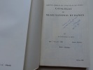 Catalogue du Musée National de Damas. Par les conservateurs du Musée : Abu-I-Faraj Al-'USH, Adnan Joundi, Bachir Zouhdi.