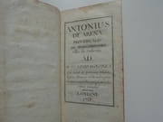Antonius ARENA : Provincialis de bragardissima villa de Soleriis, ad suos compagnones, qui sunt persona friantes, bassas dansas et bralos praticantes, nouvellos perquam plurimos mandat. A la suite : Remi BELLEAU:  Poème macaronique ( Poema Macaronicum de Bello Huguenotico) - Michel MORIN - Michaelis Morini Grandissimiviri Funestissimus Trepassus. Carmen Macaronicum par Antoine ARENE / Remi BELLEAU / Michel MORIN - Image 2