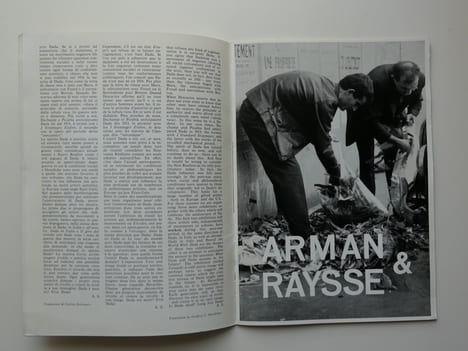 MOUVEMENT DADA. BERLIN, GENEVE, MADRID, NEW YORK, ZURICH. ARMAN, RAYSSE, SPOERRI, DUFRENE, ROTELLA, VILLEGLE. 1916-1966.. A. Schwarz