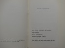 12 Galeries pilotes de Saint Germain des Prés 1945 à 1960. Exposition du 3 au 24 mai 1971.. Préambule de René Drouin, Julien Alvard, Bernard ...