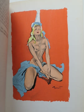 LES CONTES DE JEAN BOCCACE - Aquarelles de Pierre Laurent BRENOT. En 2 volumes.. Jean BOCCACE - Pierre Laurent BRENOT