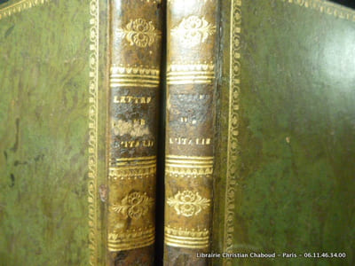 Lettres sur l'Italie. 2 volumes.