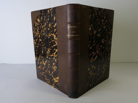 Texte primitif des Lettres Provinciales de Blaise Pascal. D'après un exemplaire in-4 (1656-1657) où se trouvent des corrections en écriture du temps. ...