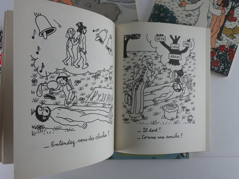LE ROMAN D'ADAM ET EVE. Réunion des 5 albums de cette série : La création de l'homme - L'école paternelle - Le jardin d'Eden - Seul maître à bord - ...