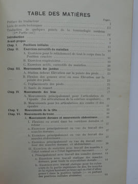 Traité de gymnastique. Gymnastique enfantine avec Répertoire de mouvements et Leçons journalières (6-8 ans).. J.G. Thulin. Ouvrage traduit et adapté ...