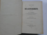 (MEDECINE) Traité pratique de l'art des accouchements, avec figures. Deuxième édition, considérablement augmentée et enrichie de la description de quelques nouveaux instruments employés en obstétrique. par L. HYERNAUX - Image 2